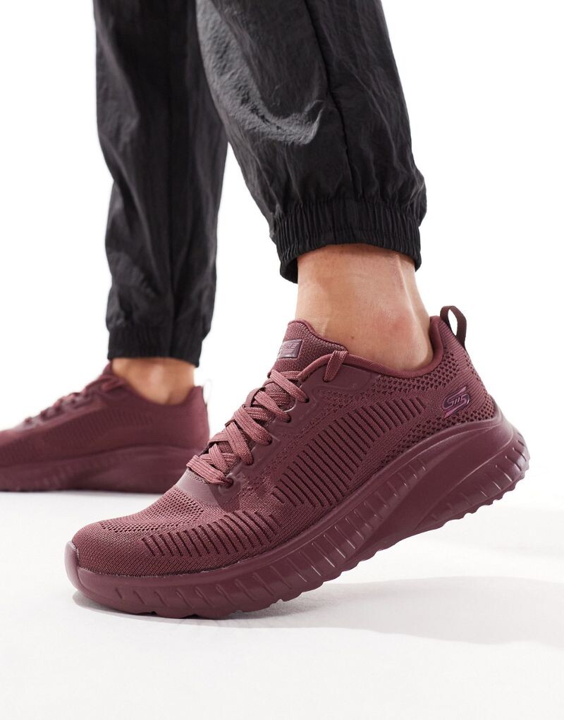 

Кроссовки Skechers Bob Squad Chaos Face Off сливового цвета