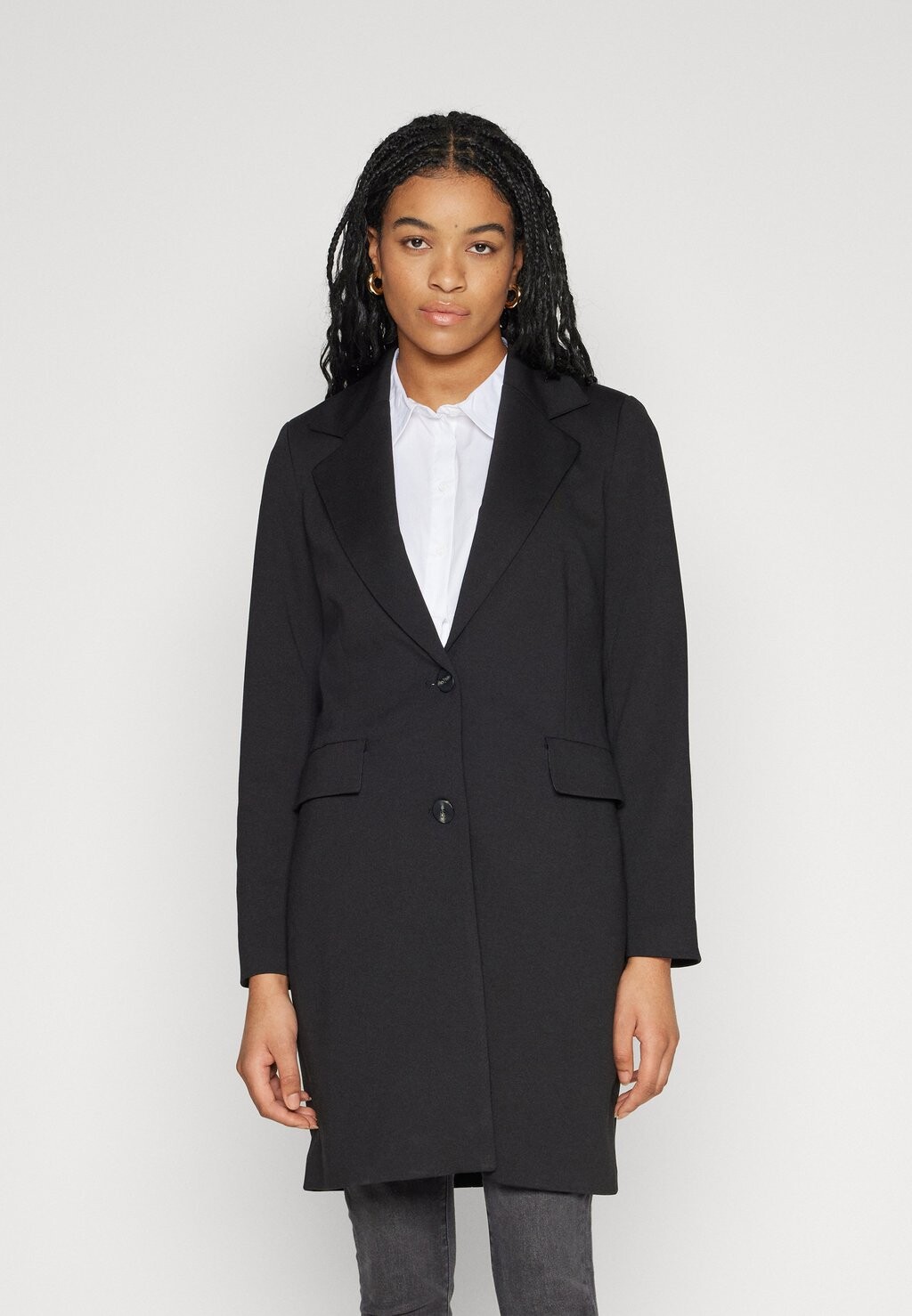 

Пальто классическое ONLCASSIE COAT ONLY, черный