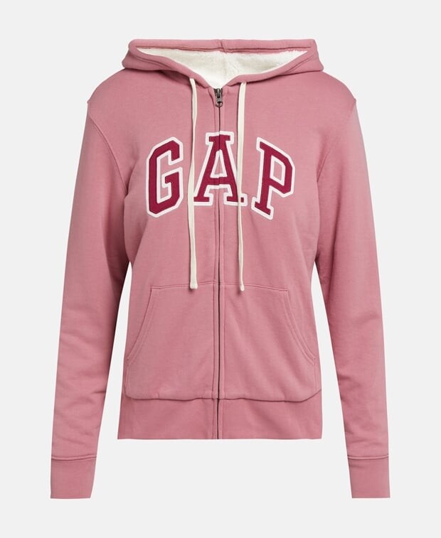 

Толстовка с капюшоном Gap, античный розовый