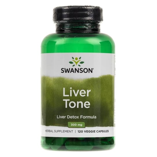 Swanson, Liver Tone, 300 мг, 120 капсул американский женьшень swanson 300 мг 120 капсул