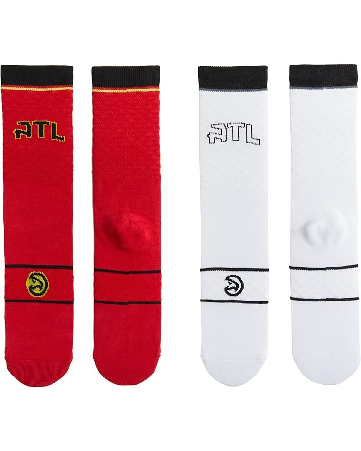 

Носки Stance Atlanta Hawks PKWY by Stance Home Away 2-Pack, мульти
