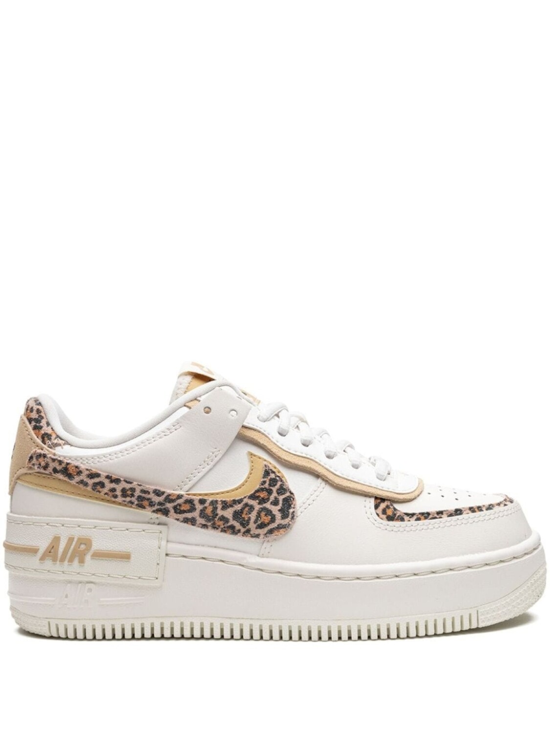 

Nike кроссовки Air Force 1 Low Shadow Leopard, нейтральный цвет