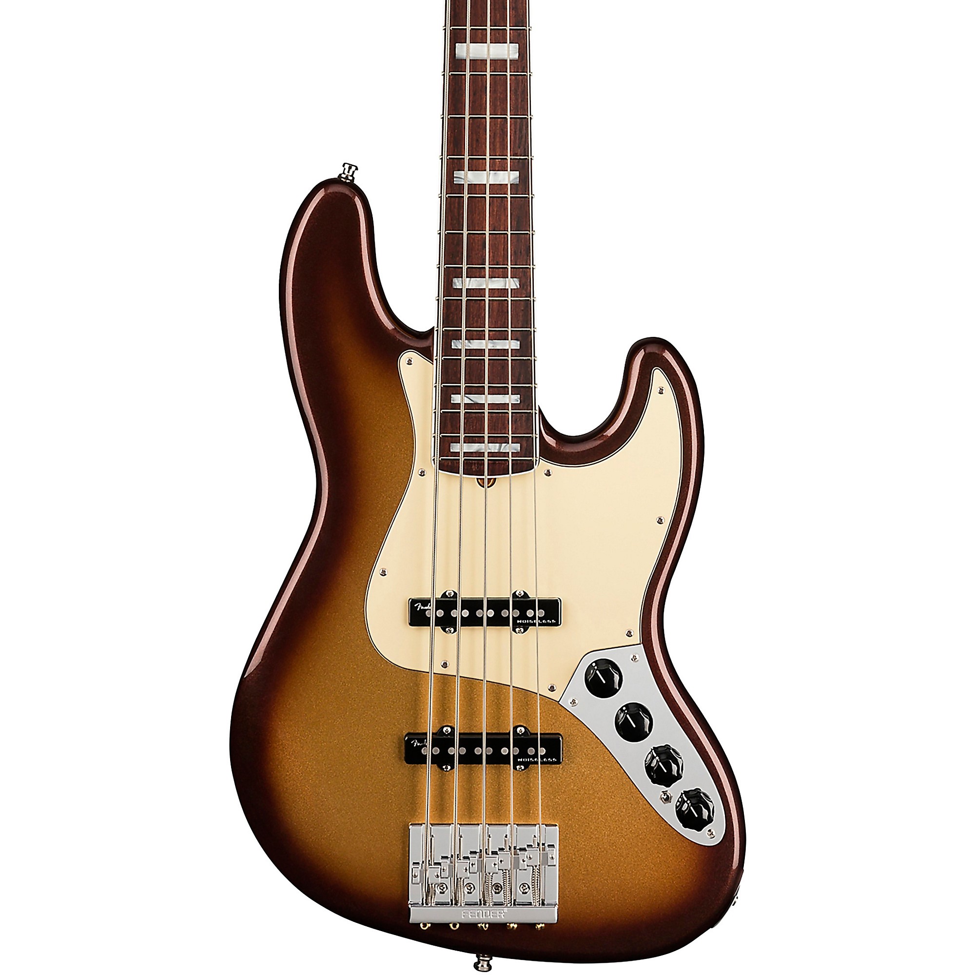 

Fender American Ultra Jazz Bass V 5-струнный гриф из палисандра Mocha Burst