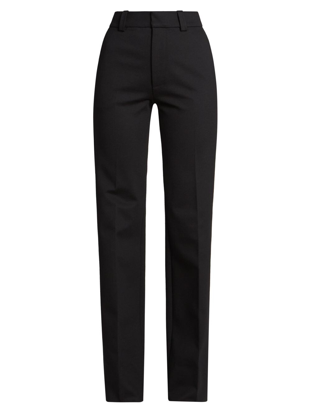 

Приталенные прямые брюки Victoria Beckham, черный