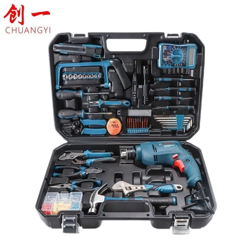 Дрель электрическая Bosch GBM400 Dr. Electric Drill + набор инструментов