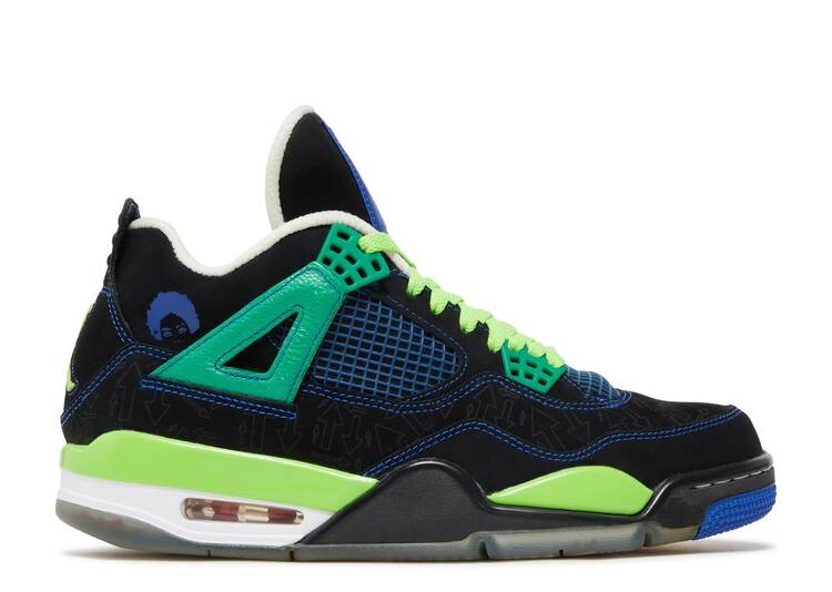 

Кроссовки AIR JORDAN 4 RETRO 'DOERNBECHER', черный