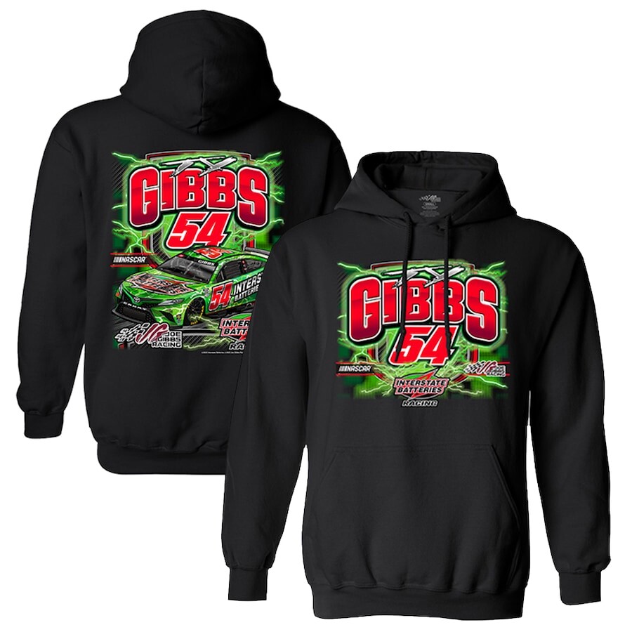 

Пуловер с капюшоном Joe Gibbs Racing Team Collection Ty Gibbs, черный
