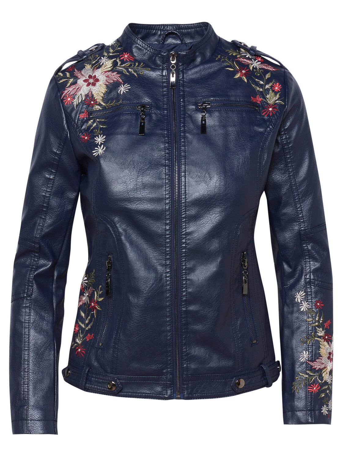 

Кожаная куртка KOROSHI Leder Effektjacke, синий