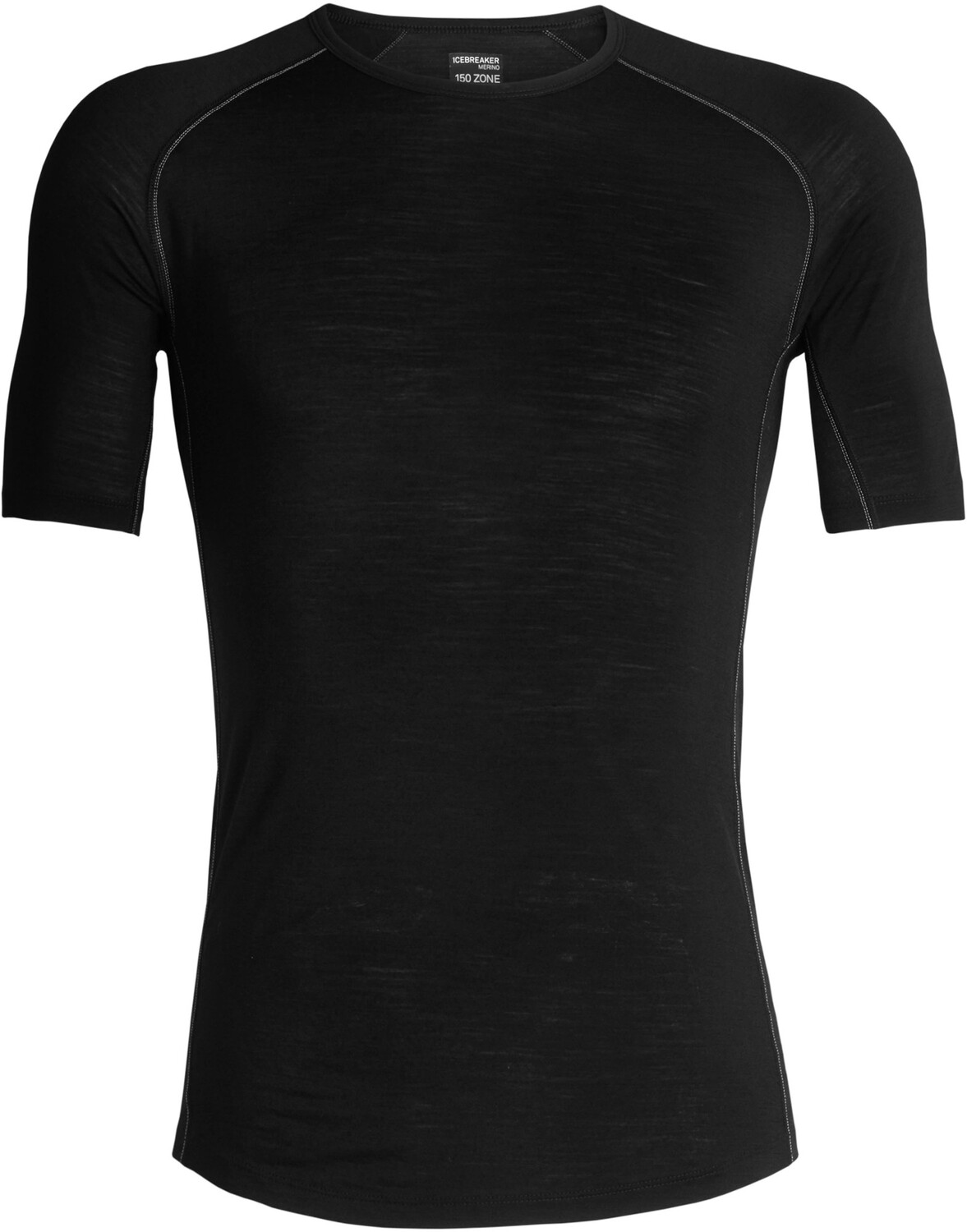 

Термальный топ BodyfitZone Merino 150 Zone Crewe — мужской Icebreaker, черный