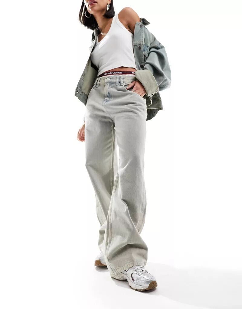 

Светлые джинсы широкого кроя Tommy Jeans Daisy