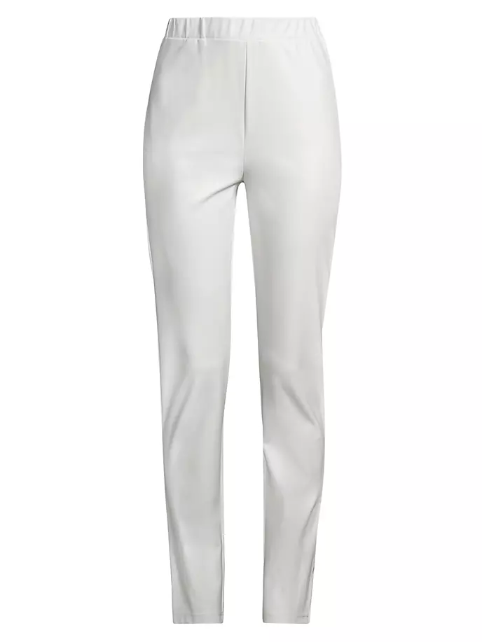 

Веганские кожаные леггинсы Max Mara Leisure, цвет silk