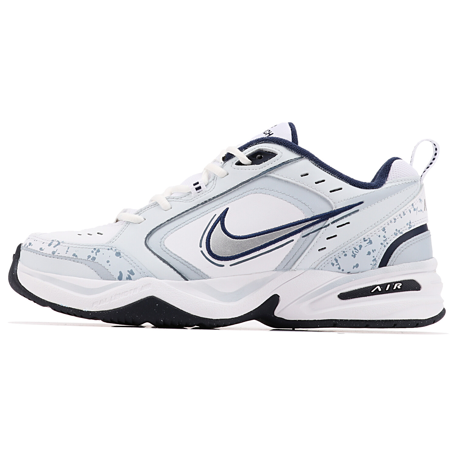 

Кроссовки Nike Air Monarch 4 Chunky Sneakers Unisex Low-top White/blue, синий/белый