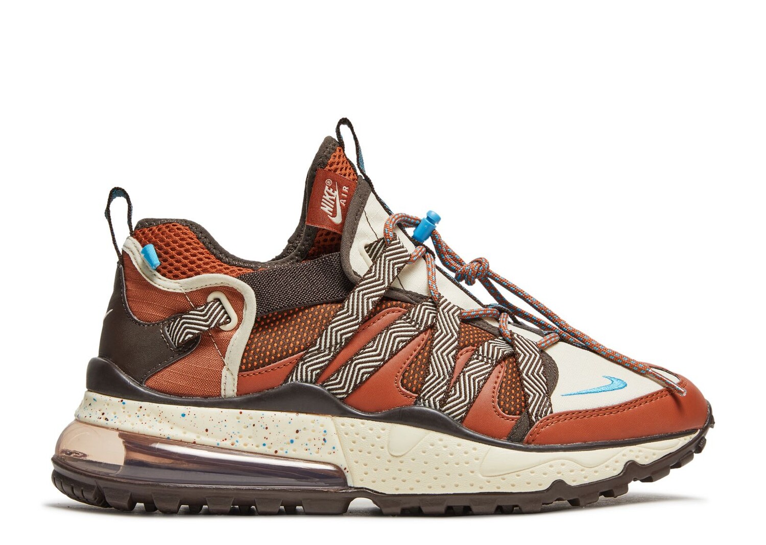 

Кроссовки Nike Air Max 270 Bowfin 'Dark Russet', коричневый