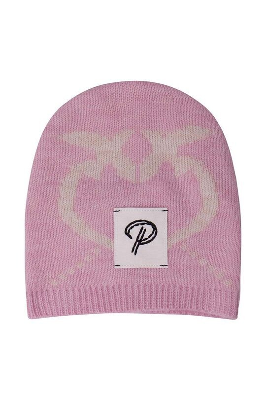 

Детская шапка Pinko Up из смесовой шерсти, розовый