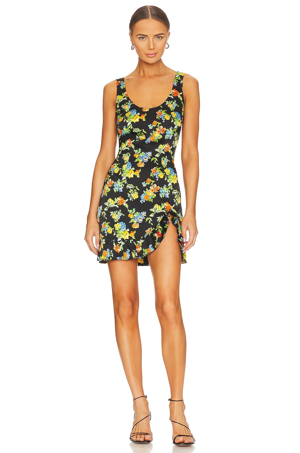 

Платье CAROLINE CONSTAS Natalie, цвет Blue Orange Noir Floral