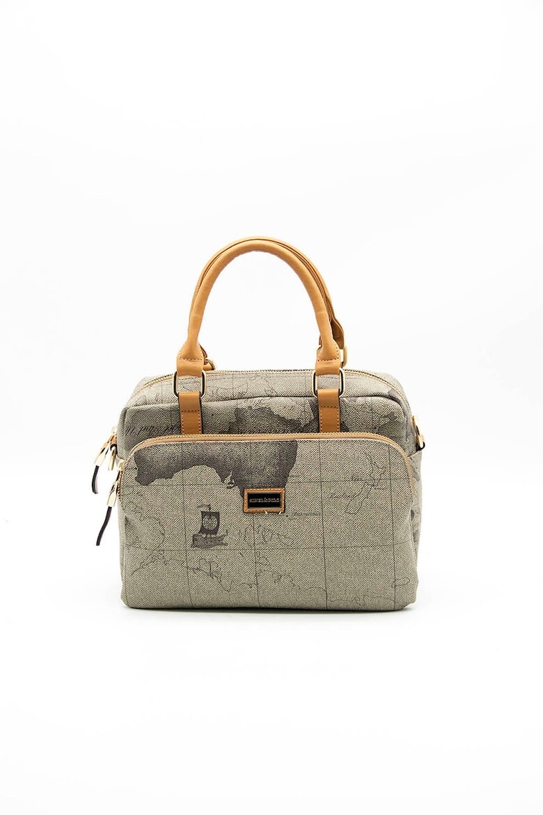 

Сумка из экокожи Silver&Polo, серый