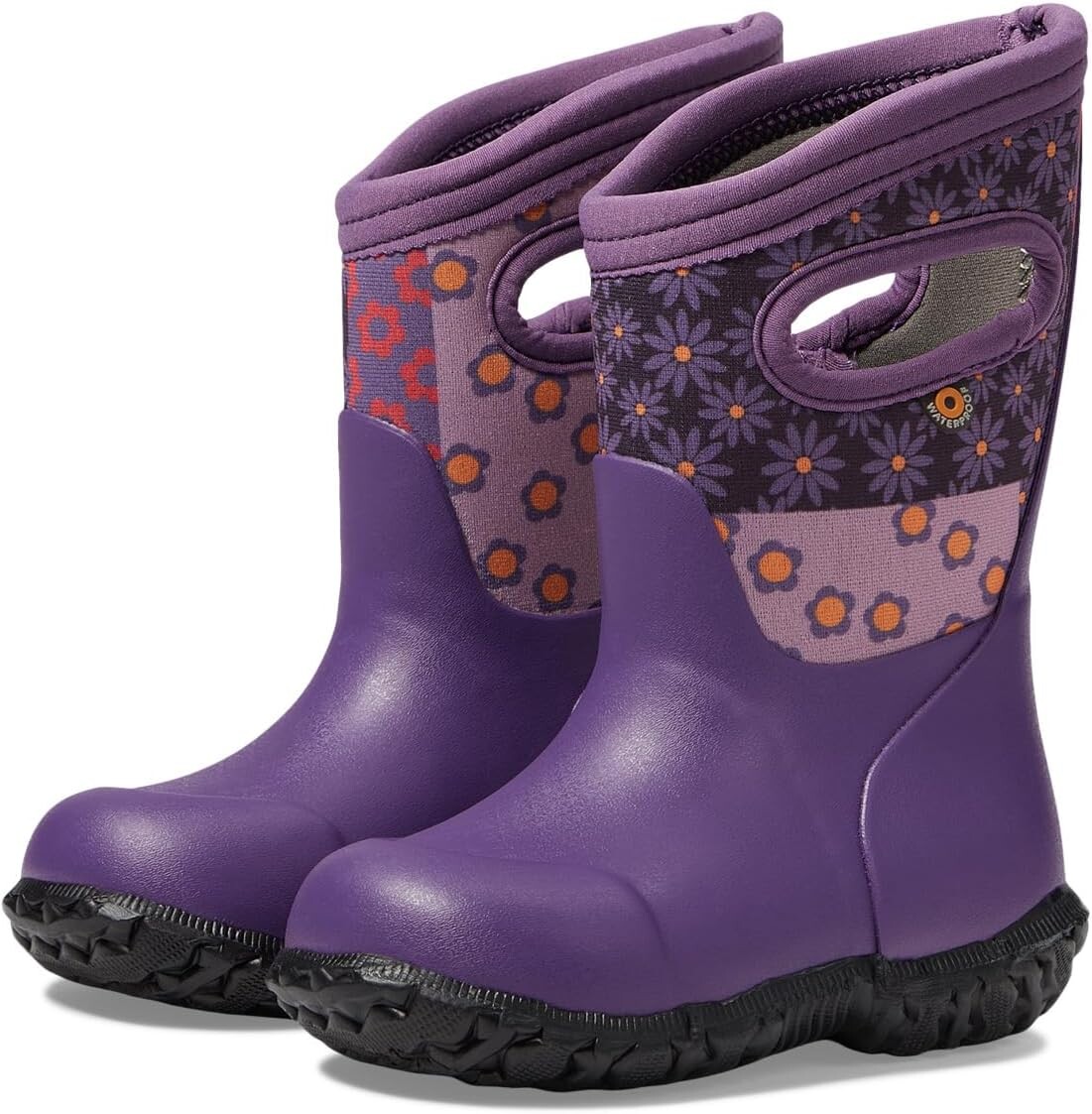 

Резиновые сапоги York Patchwork Floral Bogs, цвет Purple Multi