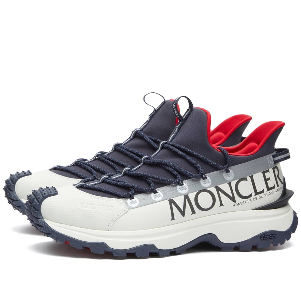 

Moncler Trailgrip Lite 2 Низкие кроссовки, белый/красный, Красный;серый, Moncler Trailgrip Lite 2 Низкие кроссовки, белый/красный