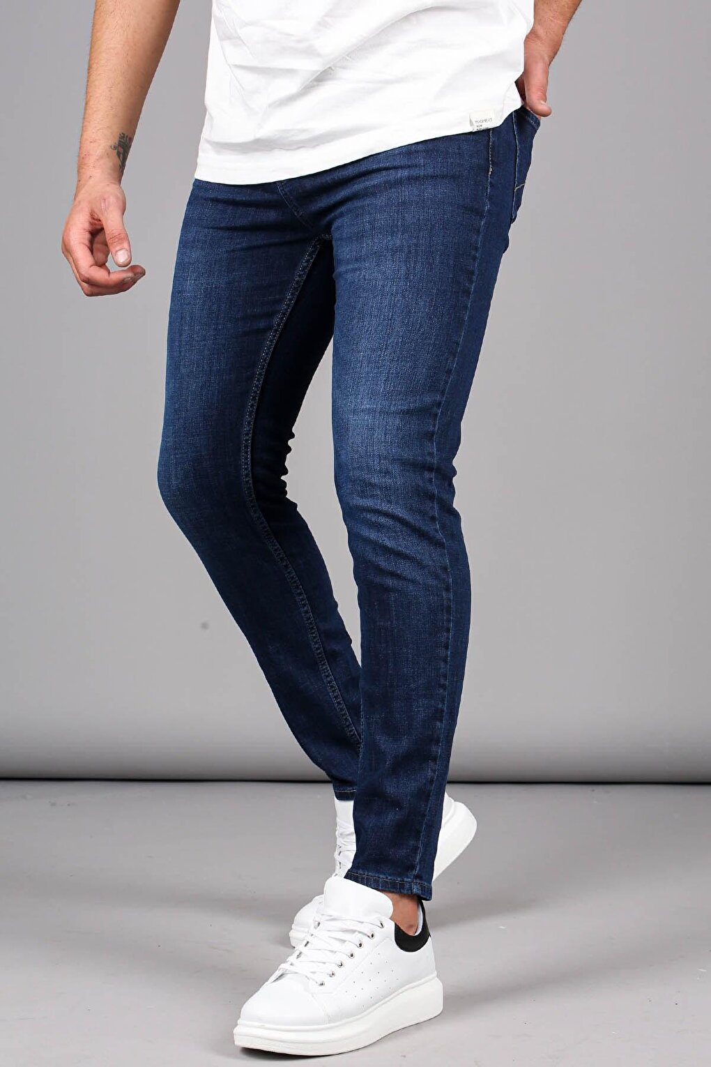 

Синие мужские джинсы Skinny Fit 6334 MADMEXT