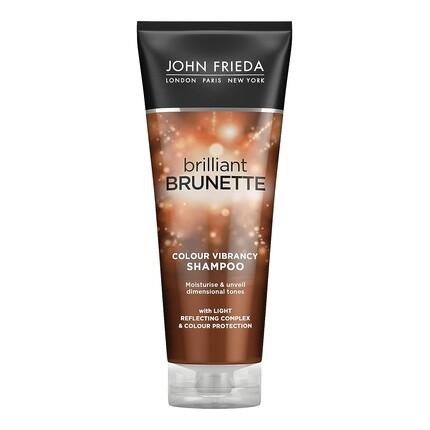 

Шампунь Brilliant Brunette заметно более глубокий, 250 мл, John Frieda