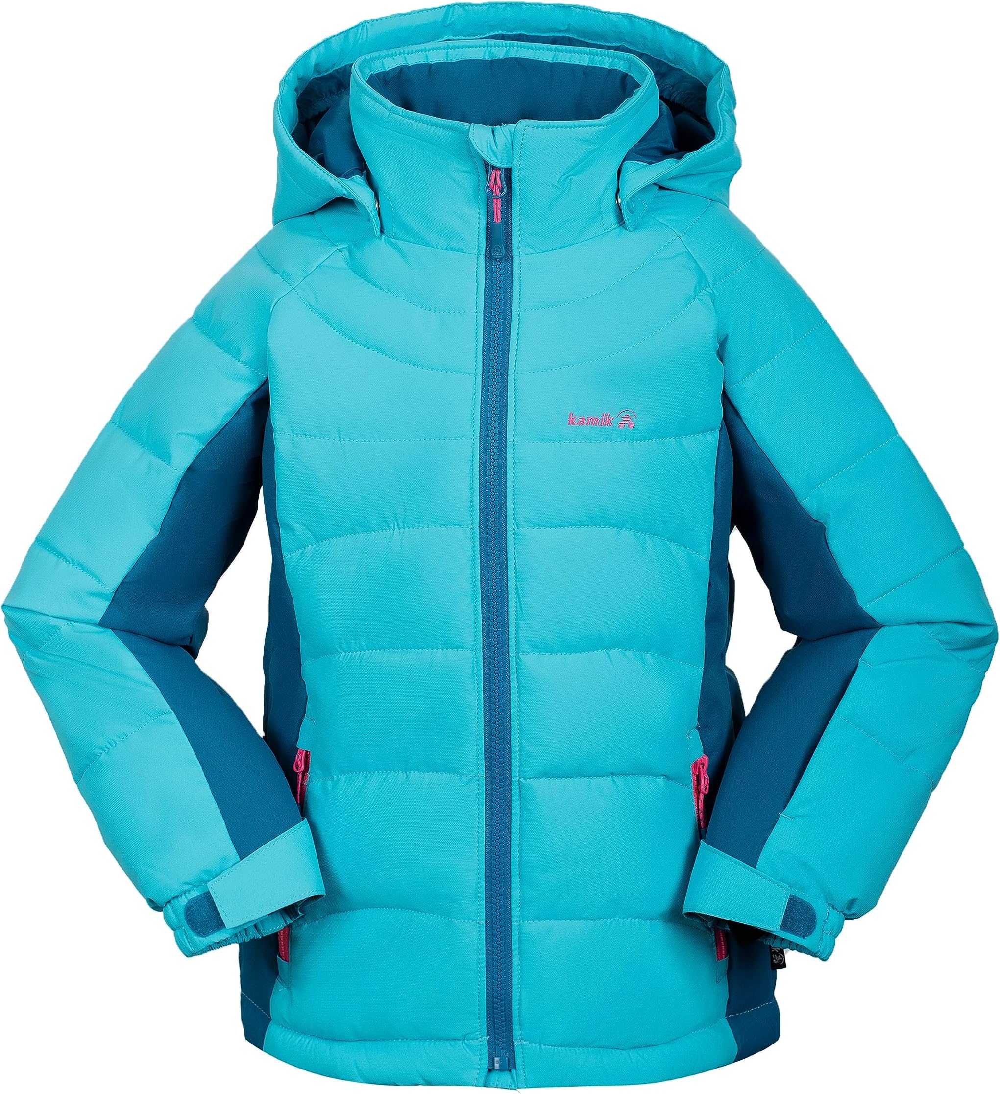 

Куртка Kamik Aayla Synthetic Down Jacket, цвет Cyan/Mykonos