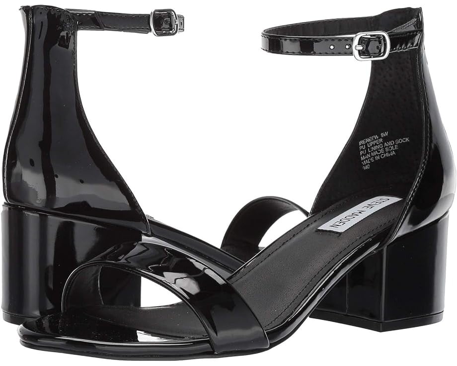 

Туфли Steve Madden Irenee Sandal, цвет Black Patent