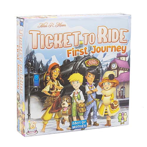 Настольная игра Ticket To Ride: First Journey Europe Days of Wonder настольная игра days of wonder ticket to ride first journey