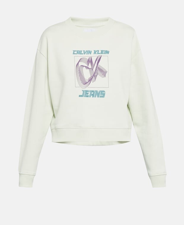 

Толстовка Calvin Klein, шерсть белый
