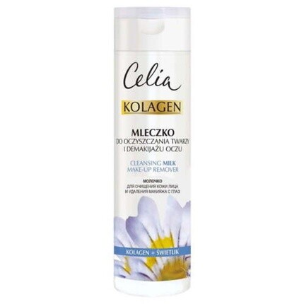 

Celia Collagen Очищающее молочко для лица и средство для снятия макияжа с глаз 200 мл New1