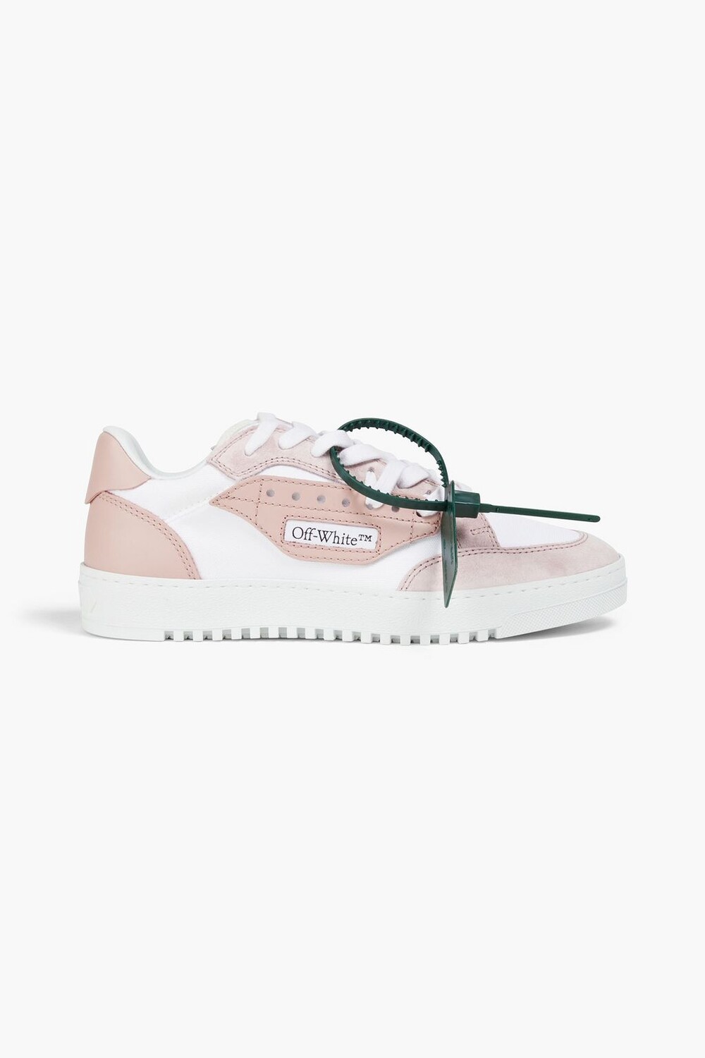 

Кроссовки 5.0 из парусины, замши и кожи Off-White, розовый