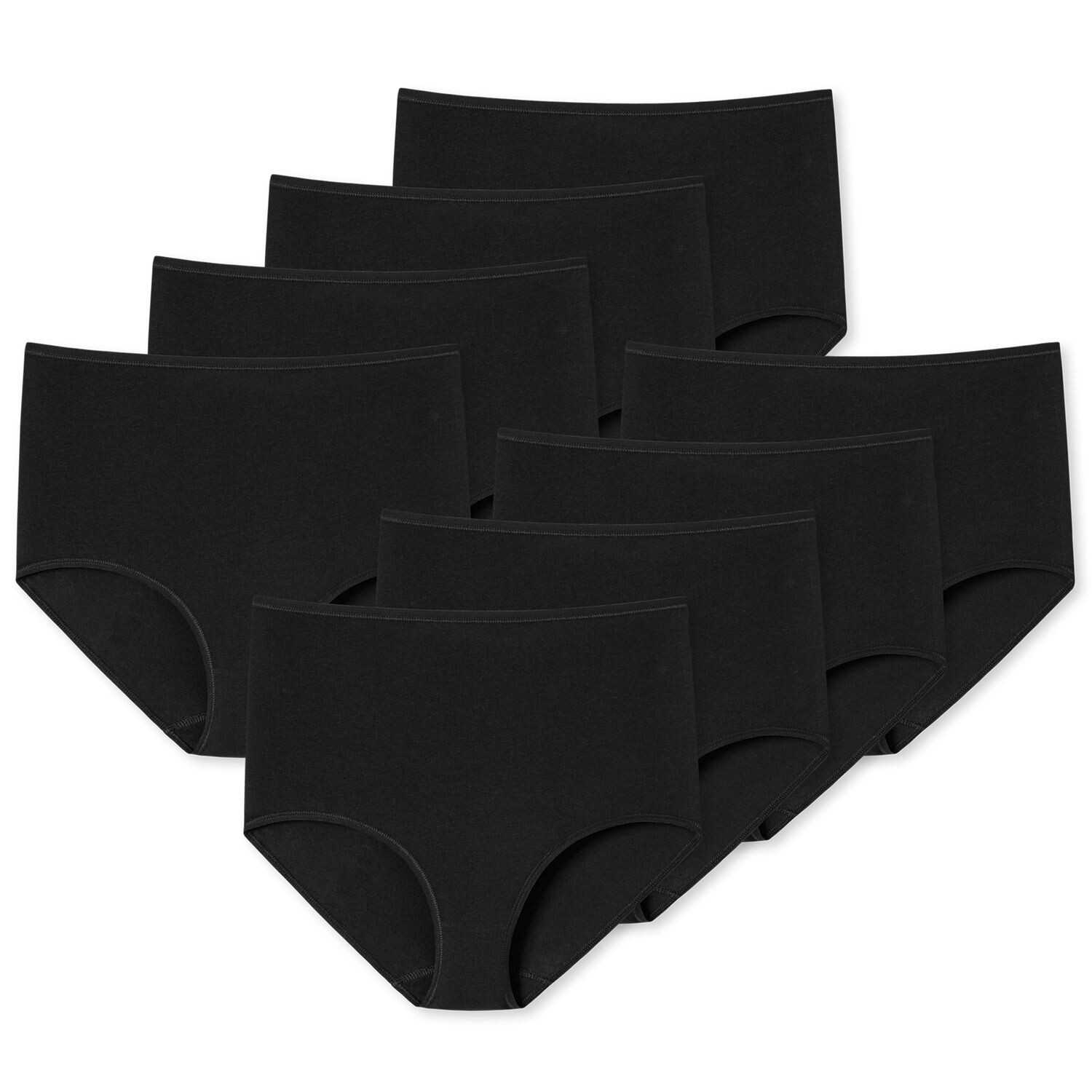 

Трусы Schiesser Maxi s 8er Pack, черный