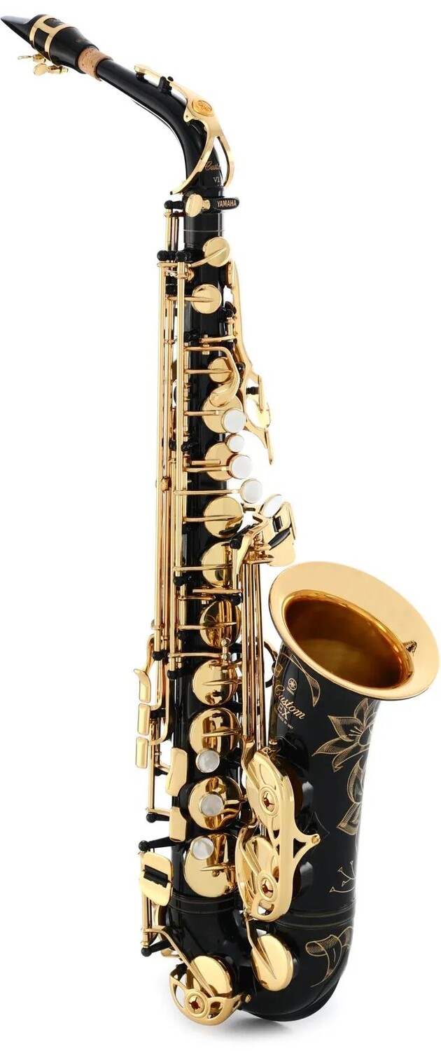 

Профессиональный альт-саксофон Yamaha YAS-875EXII Custom — черный лак