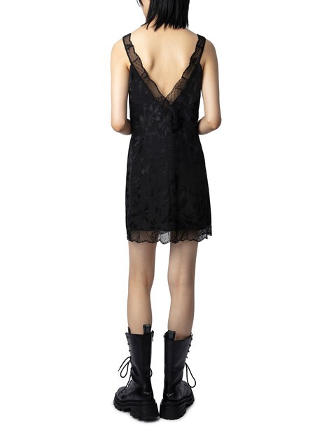 

Платье Renelle из шелкового жаккарда Zadig&Voltaire, черный