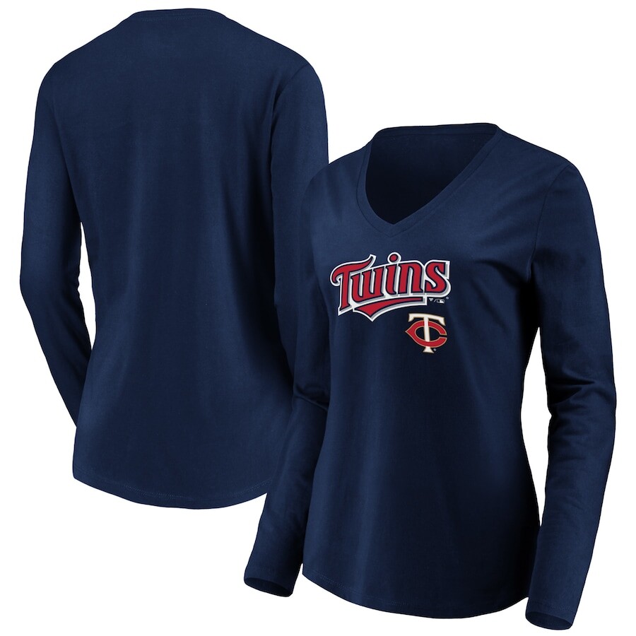 

Футболка с длинным рукавом Fanatics Branded Minnesota Twins, нави