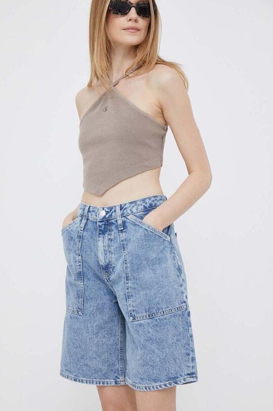 

Джинсовые шорты Calvin Klein Jeans, синий