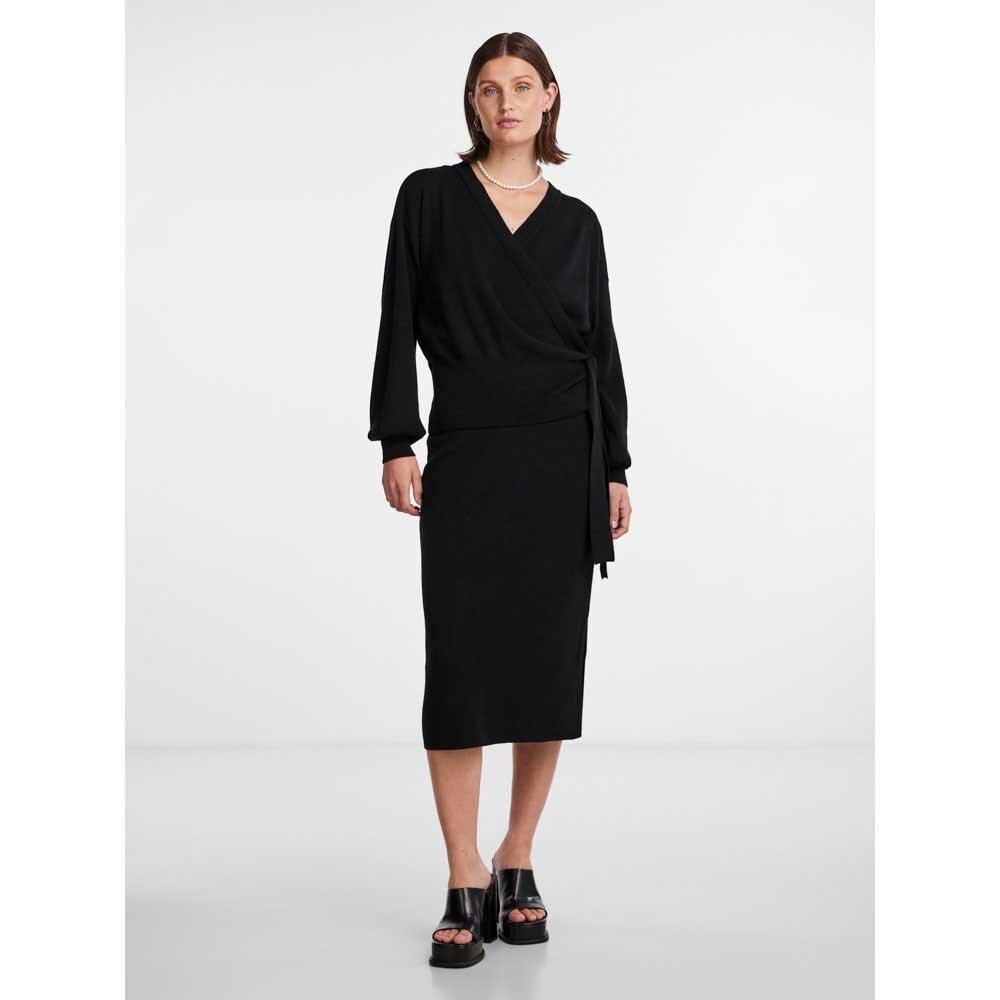 

Кардиган Yas Assi Wrap, черный