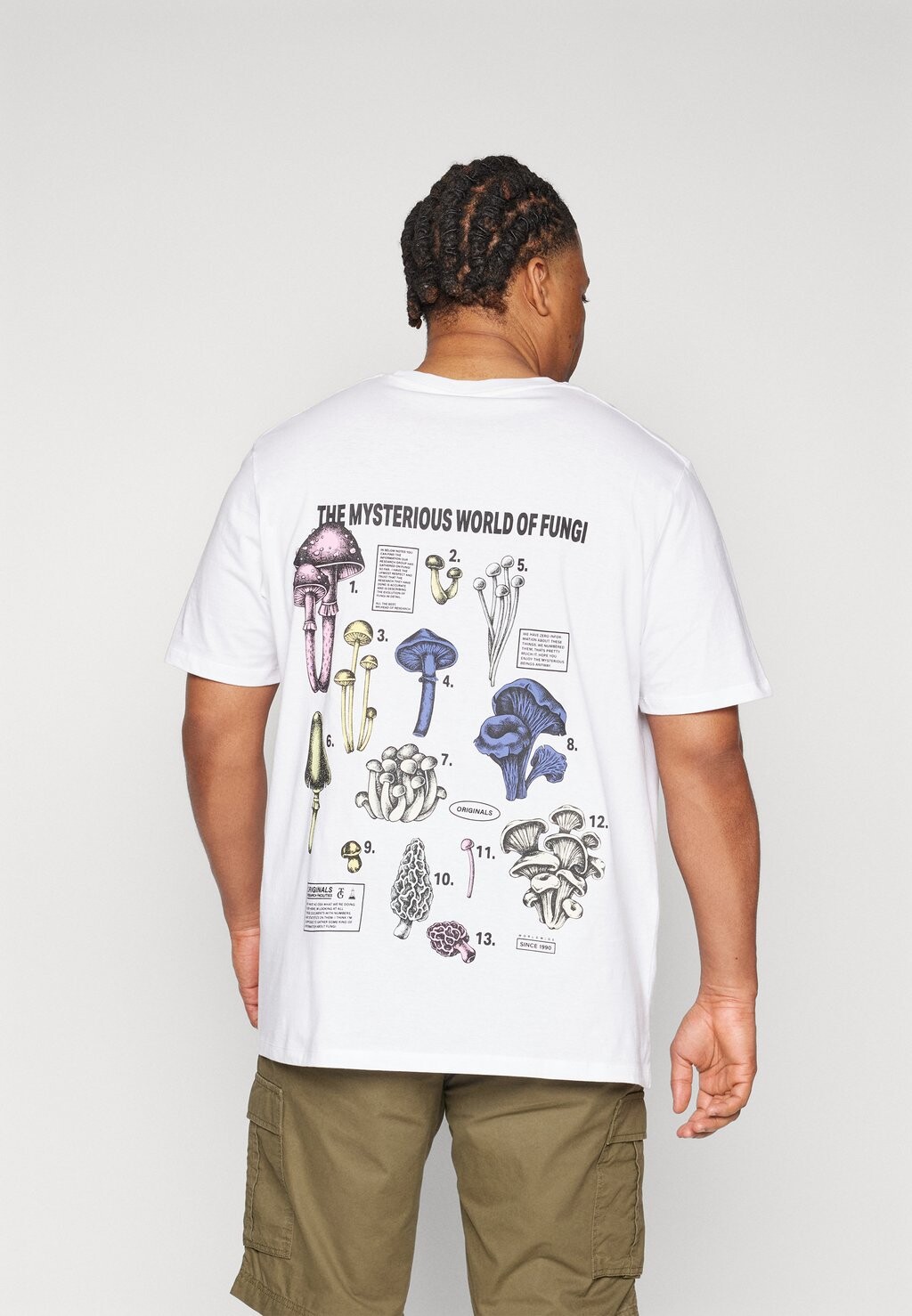 

Футболка с принтом JORRECIPE TEE Jack & Jones, цвет bright white