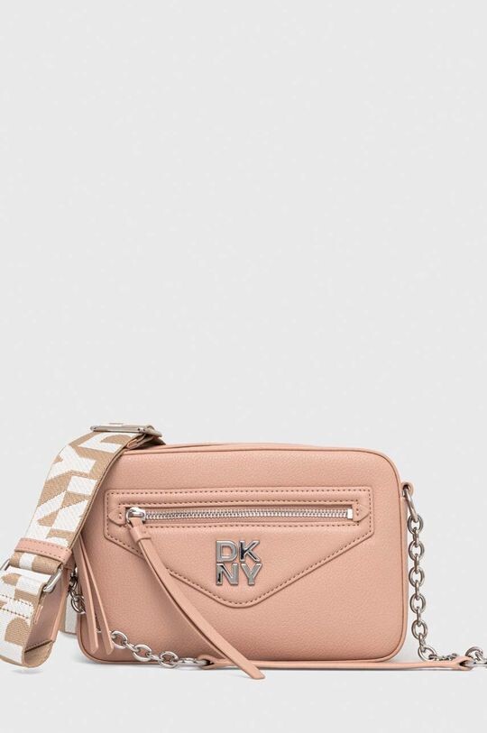 

Кожаная сумочка DKNY, розовый