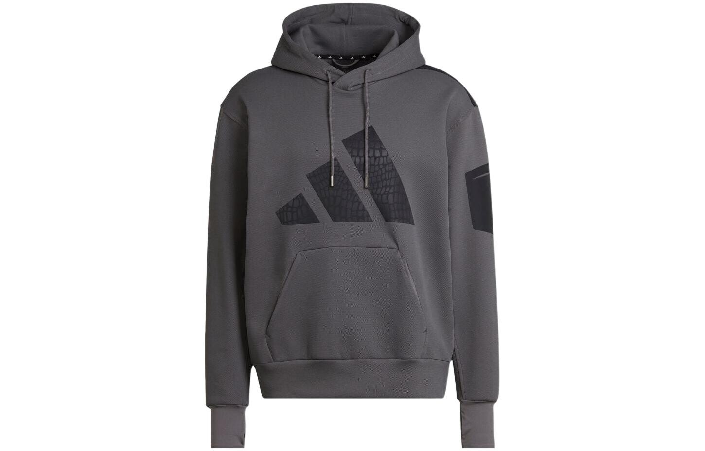 

Толстовка мужская серая Adidas, серый