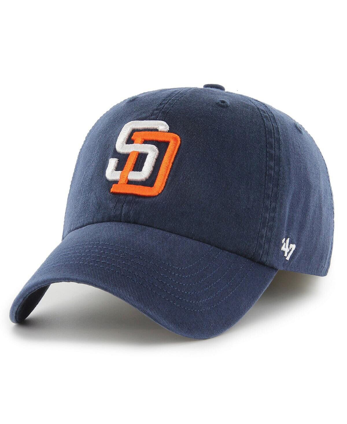 

Мужская темно-синяя приталенная шляпа San Diego Padres Cooperstown Collection Franchise '47 Brand