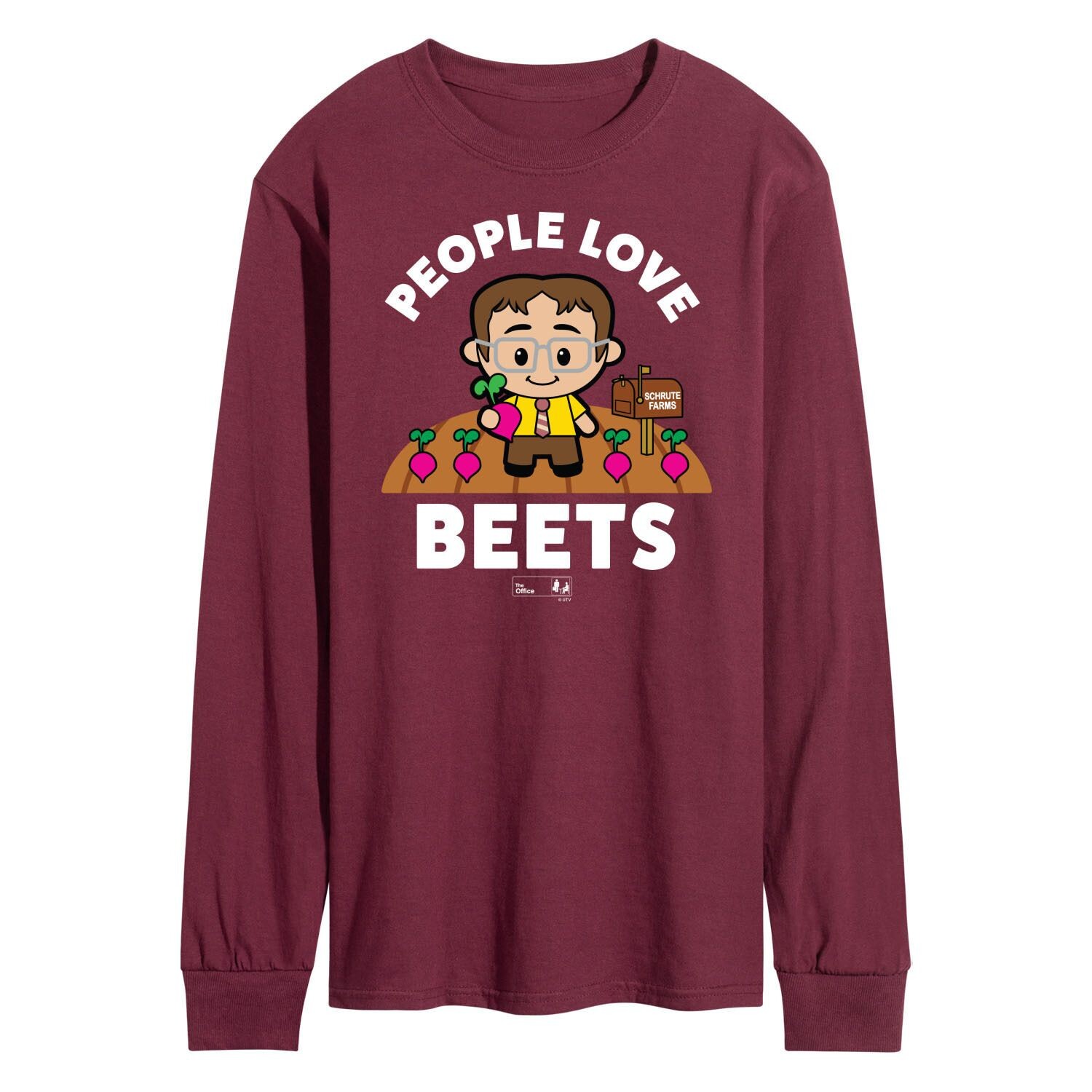 

Мужские брюки The Office Beets с длинным рукавом, Красные Licensed Character, красный
