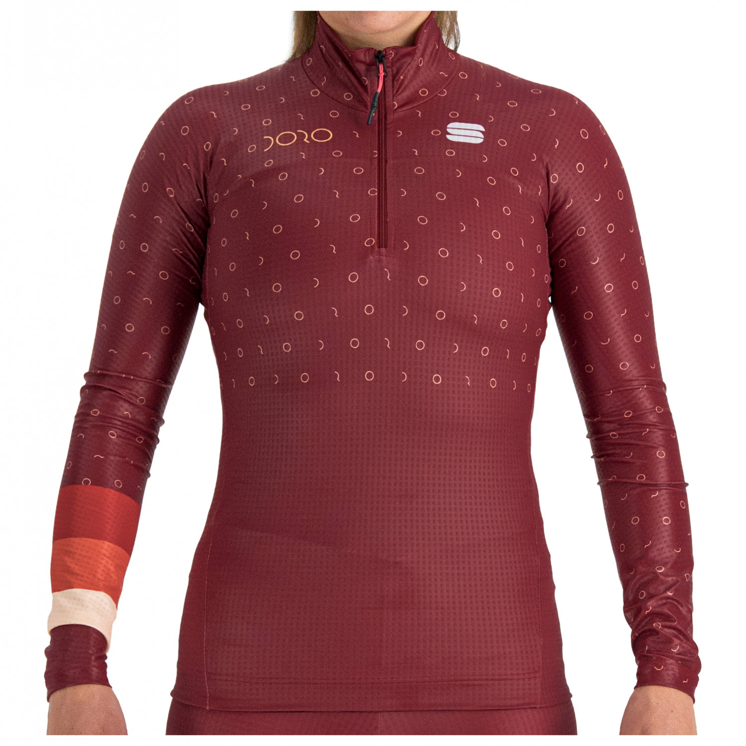 Куртка для беговых лыж Sportful Women's Doro Apex Jersey, цвет Red Rumba