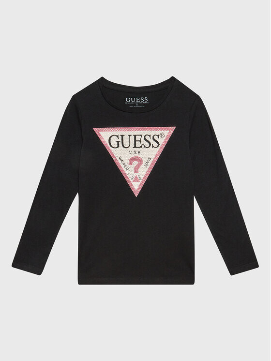 

Блуза стандартного кроя Guess, черный
