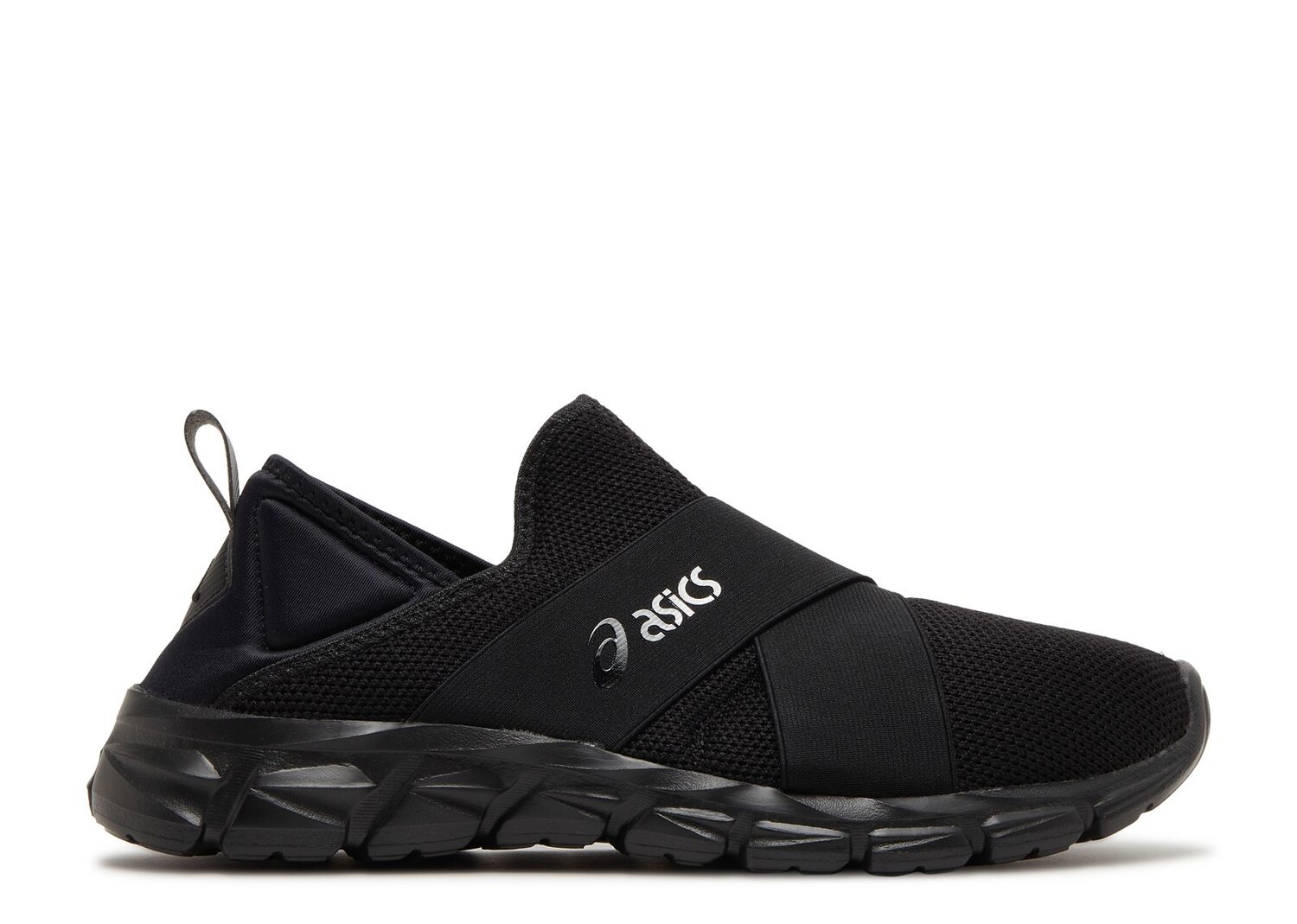 

Кроссовки ASICS Quantum Lyte Slip-On 'Triple Black', черный