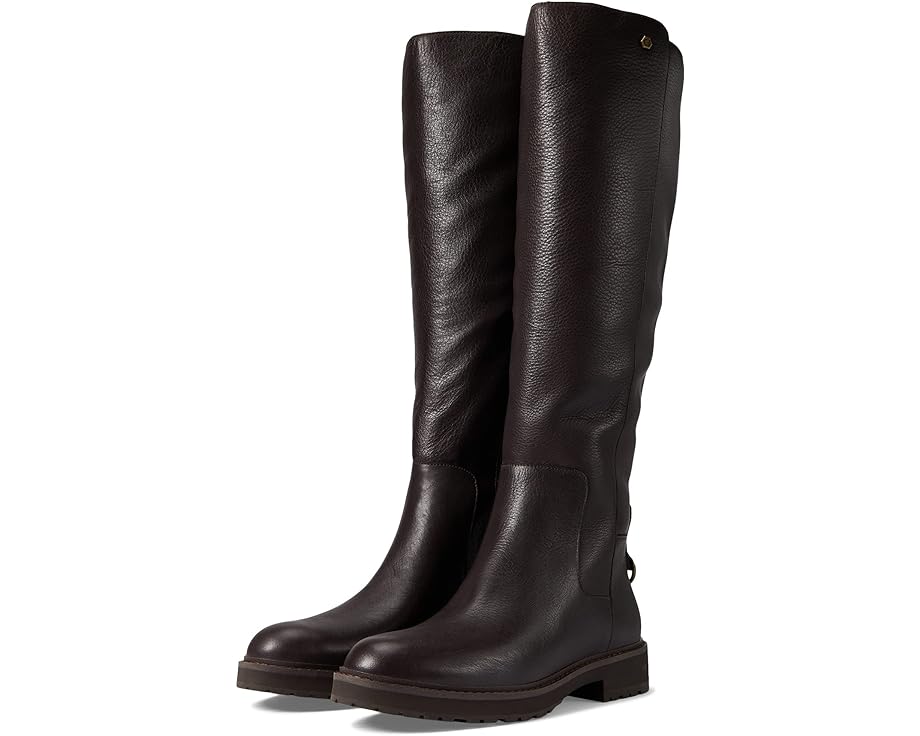 Ботинки Cole Haan Waterproof Greenwich Tall Boot, цвет Dark Coffee Leather/Antique