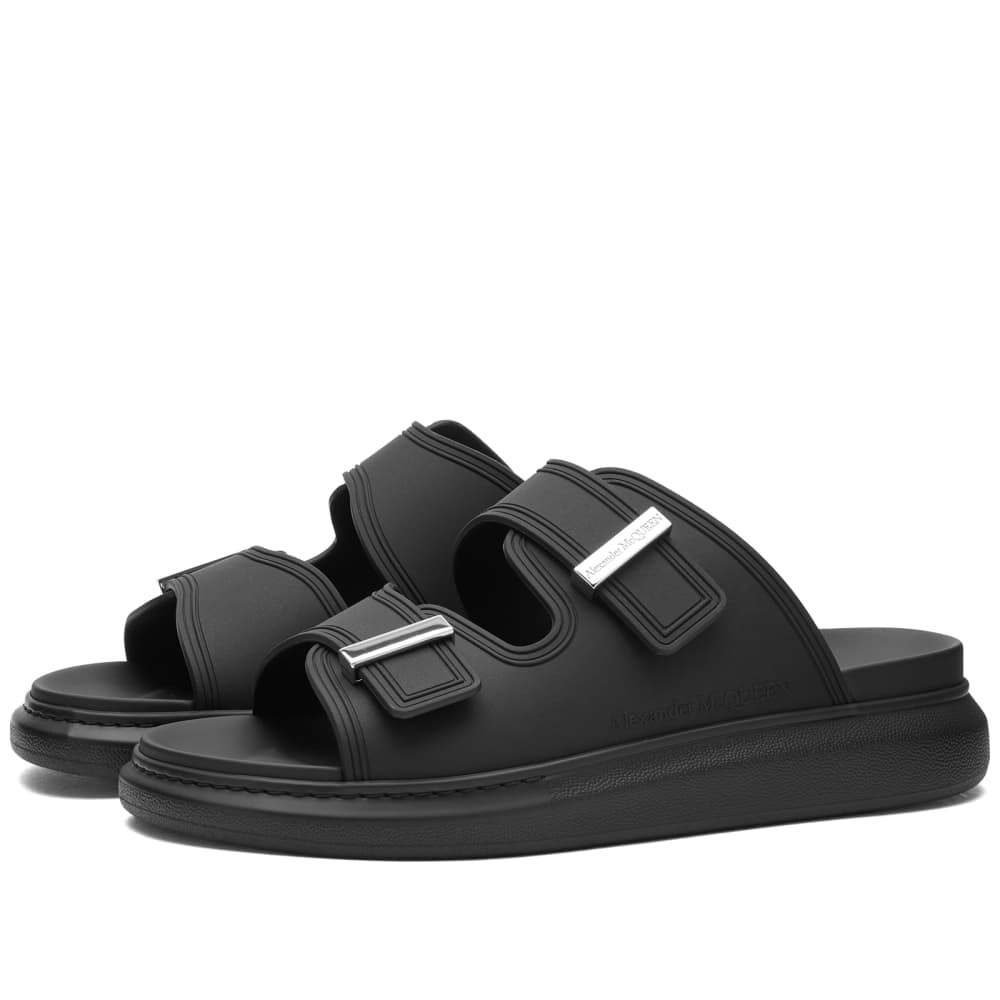 

Большие резиновые сандалии Alexander McQueen