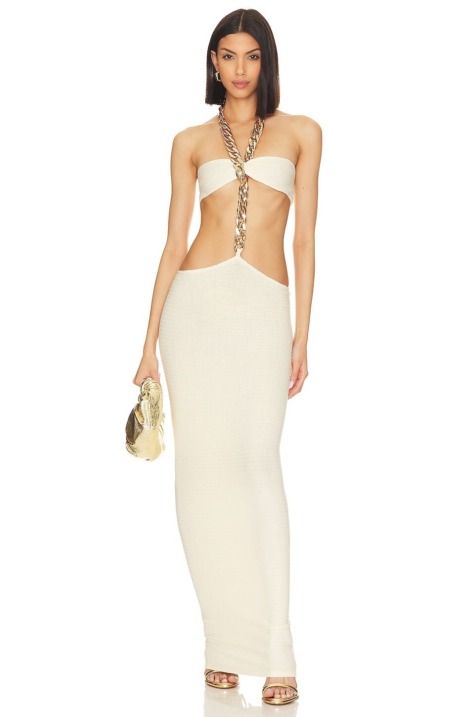 

Платье Bronx and Banco Egypt Gown, кремовый