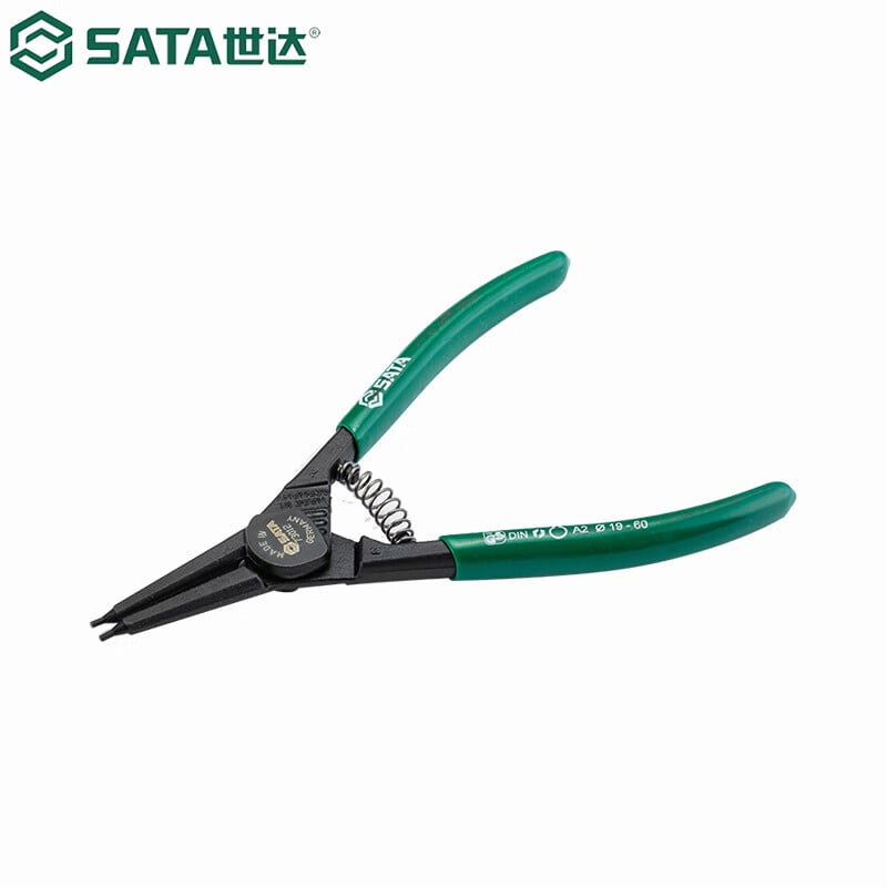 SATA 73013 Серия G, немецкие клещи для стопорных колец с прямым валом, 9 дюймов