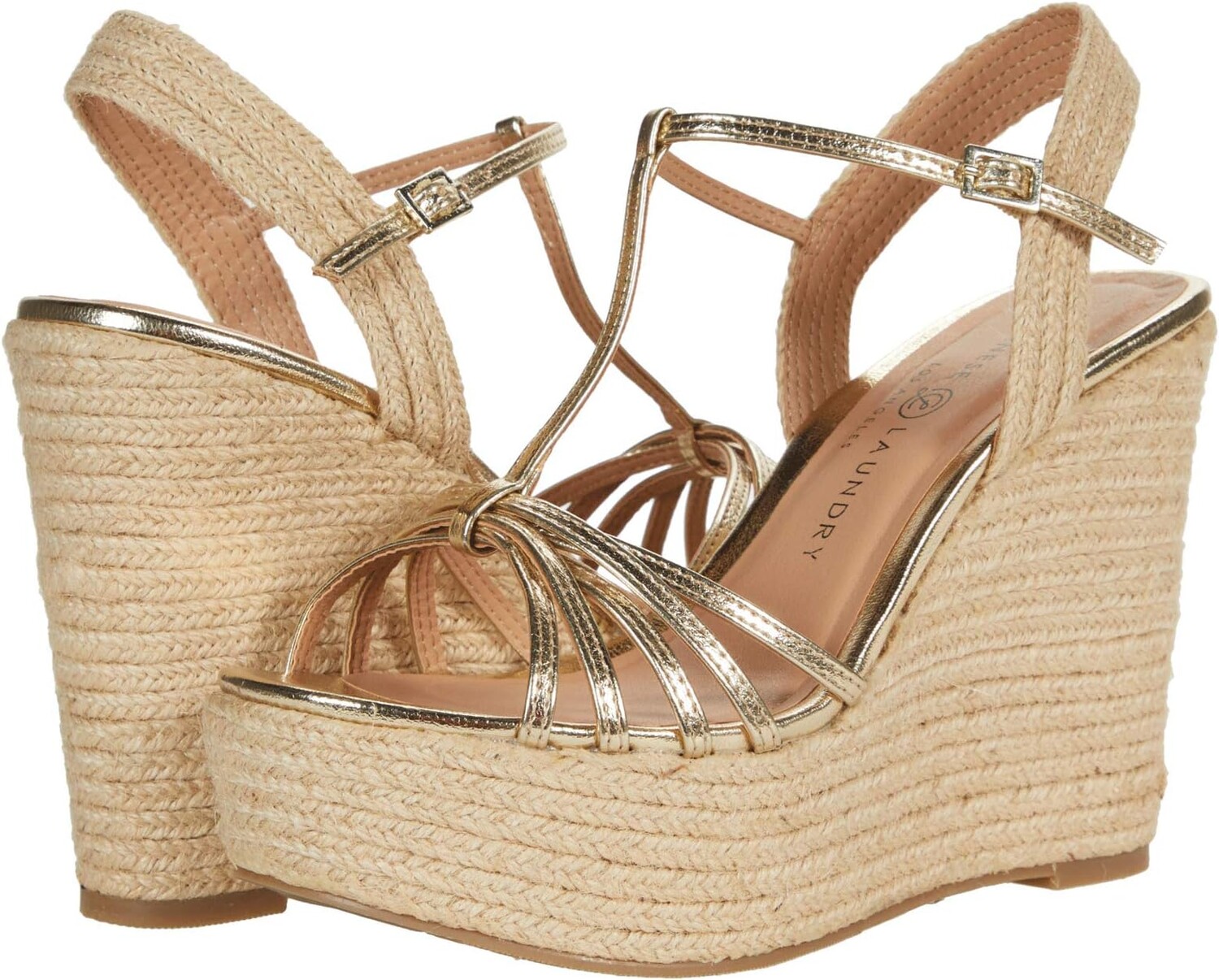 

Босоножки Evie Chinese Laundry, цвет Light Gold Metallic