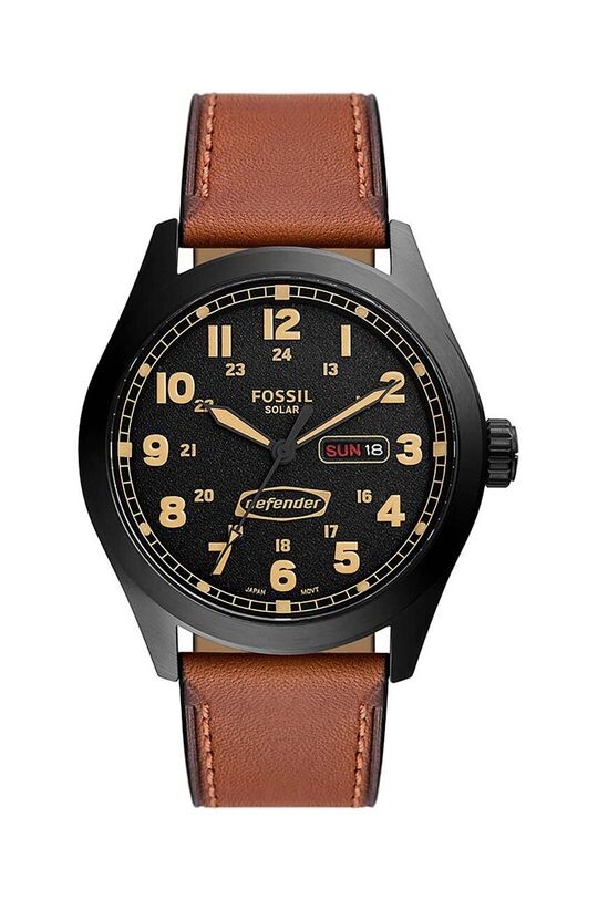 

Ископаемые часы Fossil, коричневый